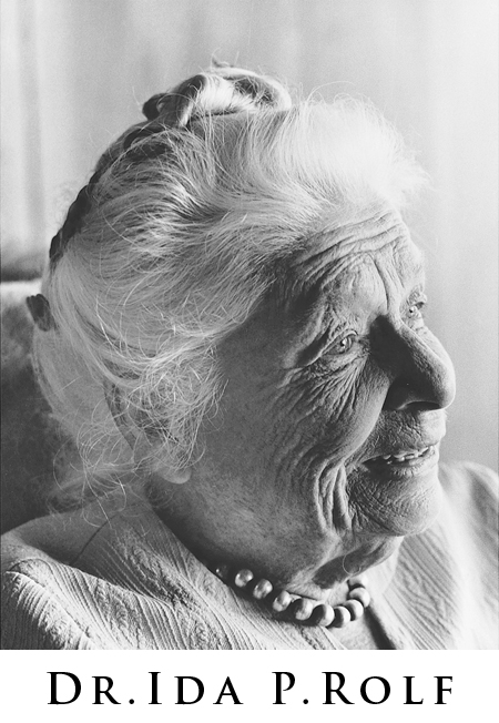 Dr. Ida Rolf, originator of Structural Integration